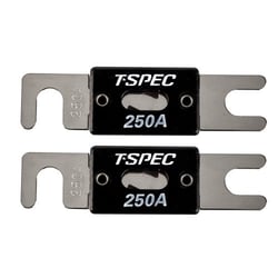 Picture of T-Spec V8-ANL250 ANL Fuse 250 Amp 2 Pack Nickel Plated