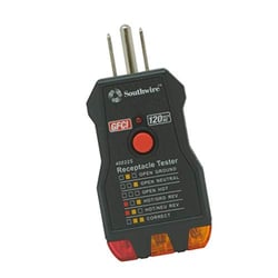 Picture of Southwire 40022S GFCI Outlet & Receptacle Tester 110-125V AC 3-Wire