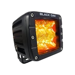 Picture of Black Oak LED 2A-POD30S 2" Amber Flood Pod Light Pro Series 3.0