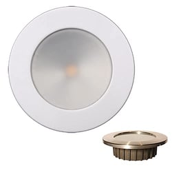 Picture of Lunasea Lighting LLB-46RG-3A-WH Gen3 Warm White RGBW Recessed LED Light 3.5" White Bezel