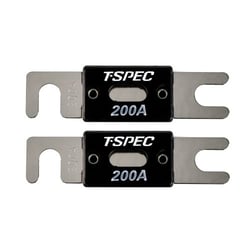 Picture of T-Spec V8-ANL200 ANL Fuse 200 Amp 2 Pack Nickel Plated