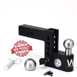 Picture of Weigh Safe AWS4-2 Adjustable Ball Mount with Built-in Scale 4" Drop 2" Receiver