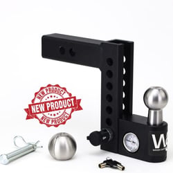 Picture of Weigh Safe AWS6-2 Adjustable Ball Mount with Built-In Scale 6" Drop 2" Receiver