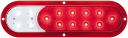 Picture of Optronics STL68RBP LED Stop Turn Tail Backup Light Red Oval Surface Mount