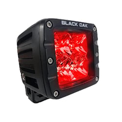 Picture of Black Oak LED 2R-POD3OS 2" Red Predator Hunting Flood Pod Light