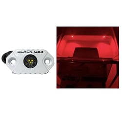 Picture of Black Oak LED Marine Accent Light White Housing Baitwell/Courtesy Lights