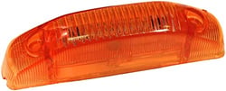 Picture of Peterson Fluid M60AMV LED Rectangular Tail Light 4.5" Amber Surface Mount