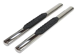 Picture of TrailFX A1558S 4 Inch Oval Side Steps for Toyota Tundra CrewMax