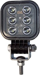 Picture of Peterson Fluid M905MVAMP 3" LED Work Light Square Pedestal Mount with Amp Housing
