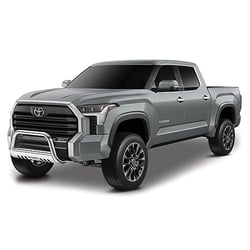 Picture of TrailFX B0044S 3 Inch Bull Bar for Toyota Tundra Polished Stainless Steel