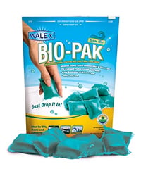 Picture of Walex Products BIOOCEANBG Porta-Pak Ocean Mist Holding Tank Deodorizer 10-Pack