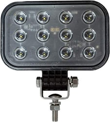 Picture of Peterson Fluid M906MVAMP LED Work Light Square Pedestal Mount with Amp Connector