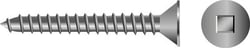 Picture of Seachoice SC5469 #14 x 1 Inch Square Flat Head Stainless Steel Self-Tapping Screws, 100-Pack