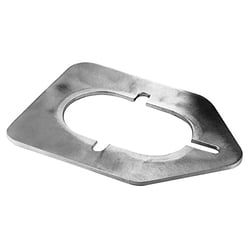 Picture of RUPP Marine 10-1477-40 Standard Stainless Steel Rod Holder Backing Plate