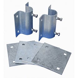 Picture of Dock Edge DE85230F Howell Stationary Side Leg Holder Kit with Backer Plates