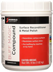 Picture of Shurhold YBP-0111 Buff Magic Compound & Metal Polish - 4 lb Jar
