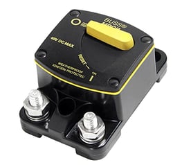 Picture of Bussmann CB187F150 150 Amp Marine Circuit Breaker Flush Mount