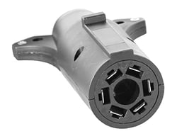 Picture of Buyers TC2076P Trailer Connector Adapter 7-Way Flat to 6-Way Round