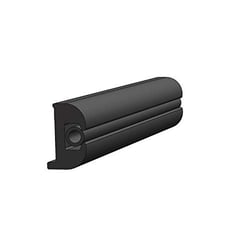 Picture of Taco Metals V11-0809BKA50-1 Flexible Rub Rail 1-1/8" x 3/4" Black 50 Feet