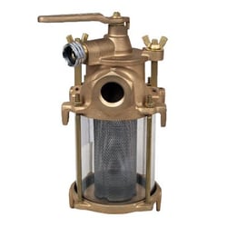 Picture of Perko 0593007PLB 1-1/4" Marine Flushing Strainer with Freshwater Port