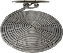 Picture of Sea-Dog Line 302112020GY-1 Premium Double Braided Nylon Dock Line 1/2" x 20' Gray