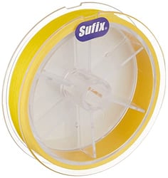 Picture of Sufix 660-110Y 832 Advanced Superline Braid Fishing Line 10lb 300yd Hi-Vis Yellow