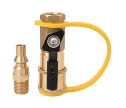Picture of Flame King AB226 1/4" Quick Connect Adapter Kit for RV Propane Systems