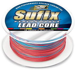 Picture of Sufix 668-218MC Performance Lead Core Metered Fishing Line 18lb 200 Yards