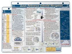 Picture of Davis Instruments 132 Celestial Navigation Quick Reference Card