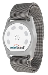 Picture of Reliefband Technologies RBSPT-G Sport Anti-Nausea Wristband Grey