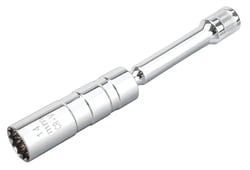 Picture of Performance Tool W80544 Magnetic Spark Plug Socket 3/8" Drive 14mm 12-Point Swivel