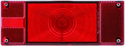 Picture of Optronics STL0017RBP ONE LED Low Profile Marine Tail Light Driver Side Red