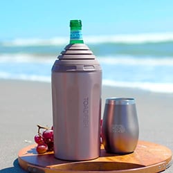 Picture of Toadfish 1110 Stainless Steel Wine Chiller - Rose Gold