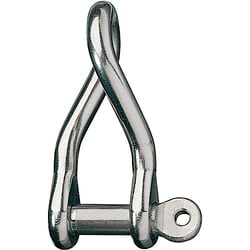 Picture of Ronstan RF631 Twisted Shackle 3/8" Pin 2-1/8"L x 5/8"W Stainless Steel