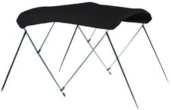 Picture of Carver Covers A5463TB02 3 Bow Bimini Top 54" High 6' Long Jet Black