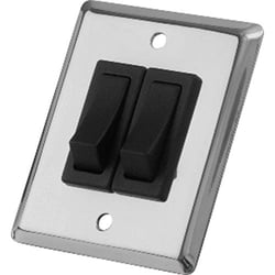 Picture of Sea-Dog Line 403020-1 Double Gang Wall Switch Panel - Stainless Steel