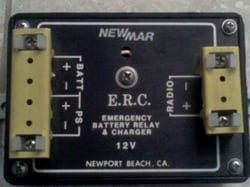 Picture of NewMar ERC-12-15 Emergency Relay Charger 12V 15A Backup Power Switch