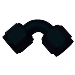 Picture of SPEEDFX 560890BK -8AN 90 Degree Swivel Hose Fitting Black Anodized Aluminum