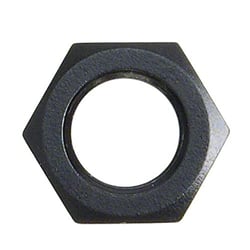 Picture of SPEEDFX 560631BK -6AN Bulkhead Nut Black Anodized Aluminum