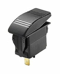 Picture of Whitecap Industries S7067C Illuminated DPDT Rocker Switch On/Off/On 20A