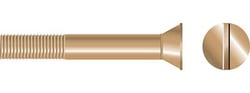 Picture of Seachoice SC1710 Slotted Flat Head Strut Bolt 3/8-16 x 6 Inch