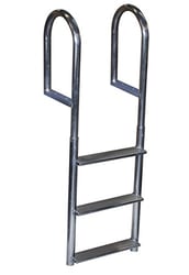 Picture of Dock Edge DE2043F Welded Aluminum Fixed Wide 3-Step Dock Ladder