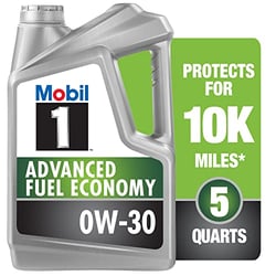 Picture of Mobil Advanced Fuel Economy Full Synthetic Motor Oil