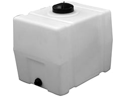 Picture of Buyers 82123929 Horizontal Square Polyethylene Reservoir Tank 100 Gallon