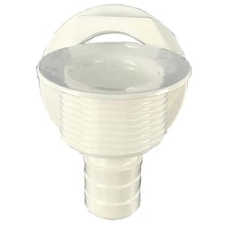 Picture of T-H Marine APD-2-DP Straight Barbed All Purpose Drain White