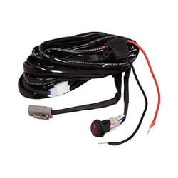 Picture of TFX Lighting WRHRNSS3 Wiring Harness with Switch for Double Cube or Row LED Lights