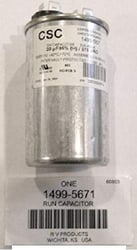 Picture of Coleman 14995671 Run Capacitor 30 MFD for Air Conditioner Compressor