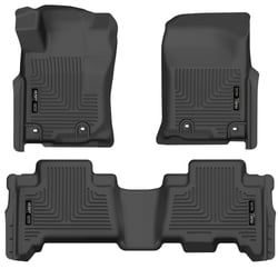 Picture of Husky Liners 99571 WeatherBeater Front & 2nd Seat Floor Liners - 3 Piece Set