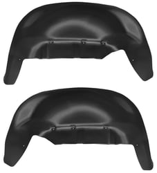 Picture of Husky Liners 79061 Rear Wheel Well Guards Black Thermoplastic