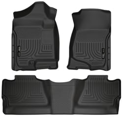 Picture of Husky Liners 98201 Front & 2nd Seat Floor Liners (footwell Coverage)